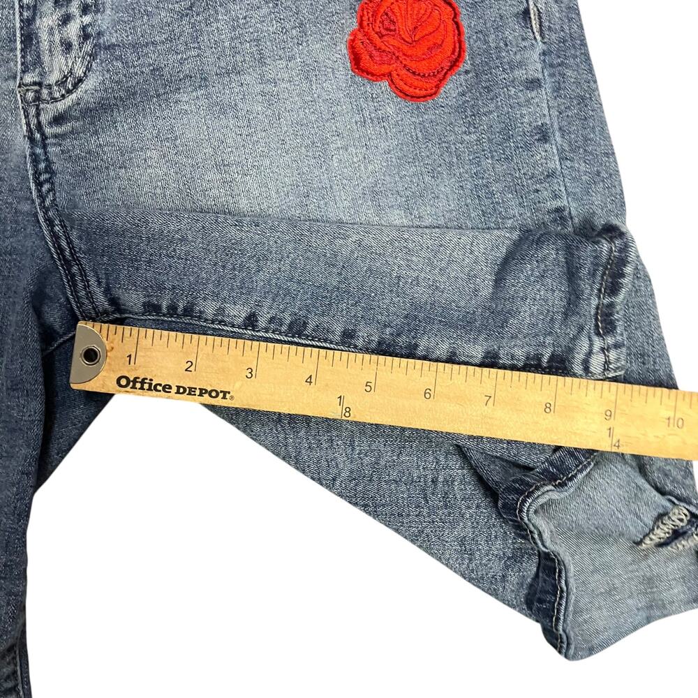 Kut from the Kloth Womens Blue Denim Catherine Boyfriend Shorts Size 12 - Picture 7 of 7